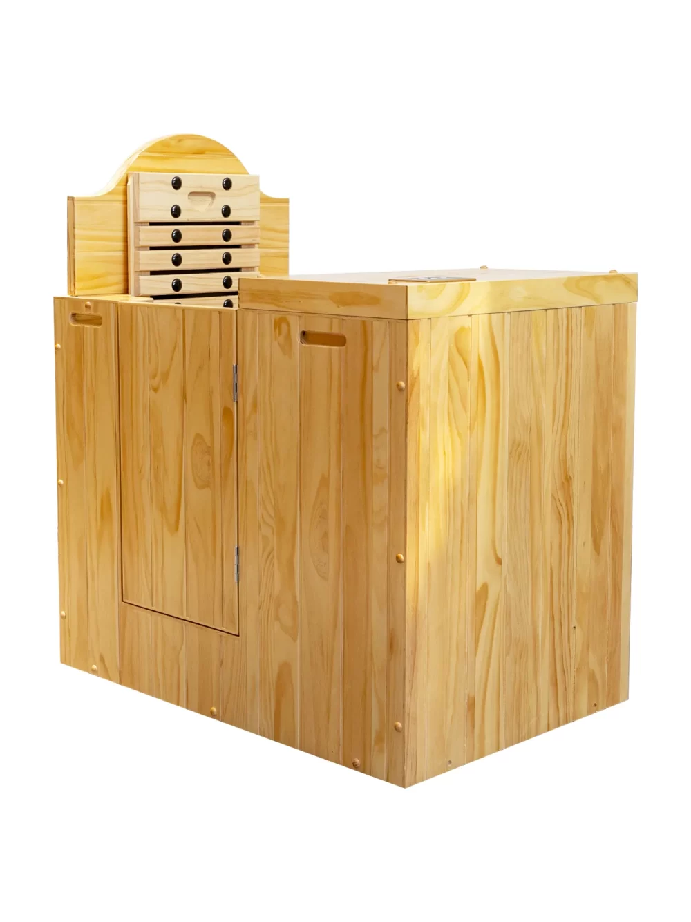 TQMJEN04-370 Mobile mini half sauna