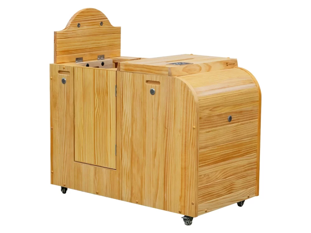 TQMJEN03-450 Mobile mini half sauna