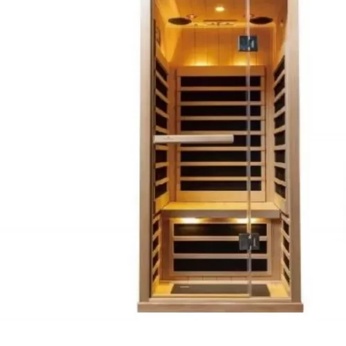 TQW19000 1 person infrared carbon glass floor heater sauna room